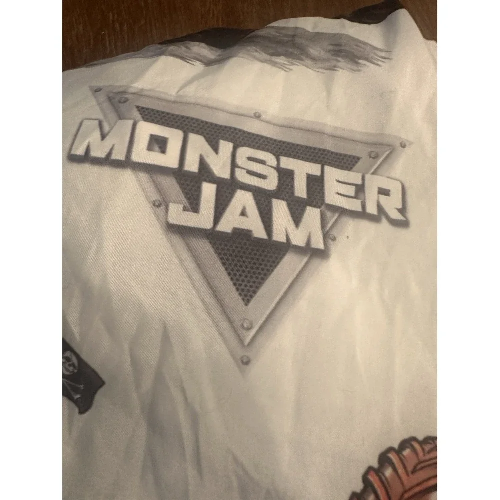 Monster Jam Trucks Twin Fitted Sheet Grave Digger Megalodon El Toro Loco